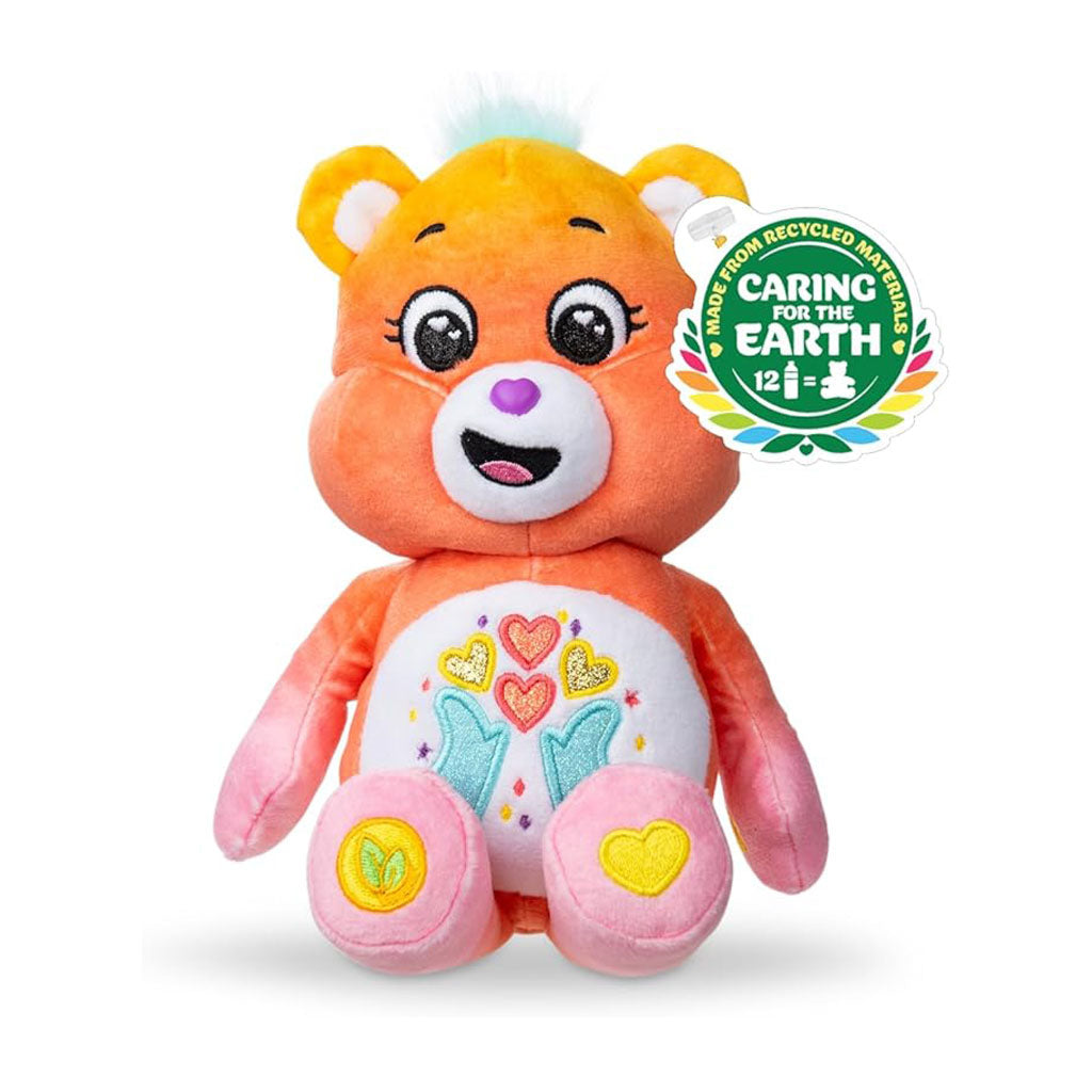 Thankful Heart Bear 22cm Sparkle Eco-Friendly Plush | Care Bears Store