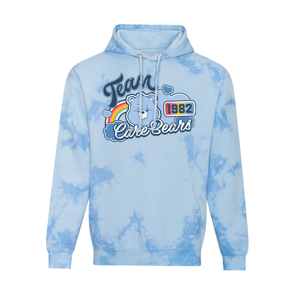 Care Bears Team Grumpy 1982 Unisex Tie Dye Hoodie Care Bears Store