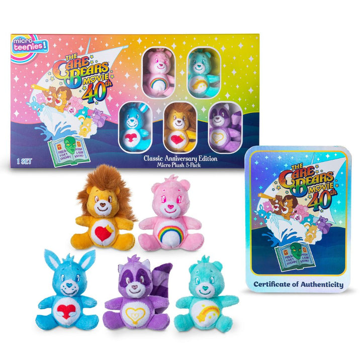 Care Bears Micro Teenies Care Bears And Cousins Collectors 5 Pack