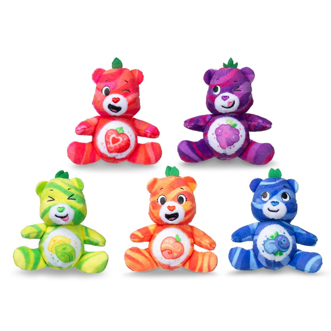 Care Bears Micro Teenies Care Bears Fruit Friends Collectors 5 Pack