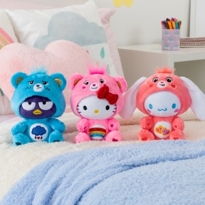 Care Bears x Hello Kitty as Cheer Bear 22cm Plush