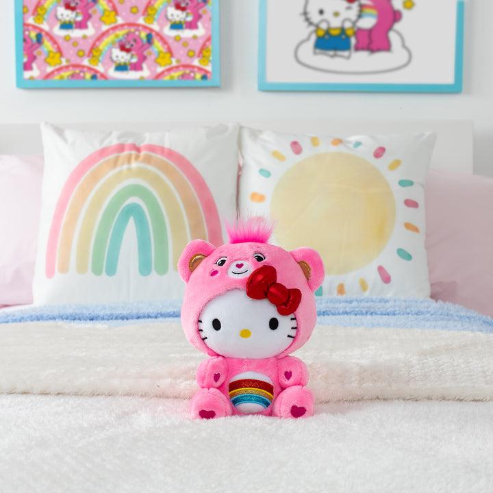 Care Bears x Hello Kitty as Cheer Bear 22cm Plush