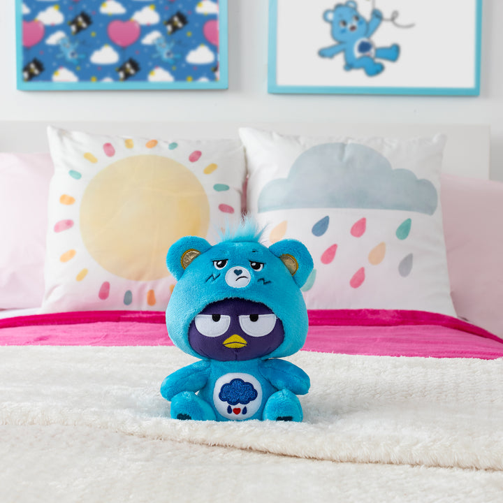 Care Bears x Hello Kitty Badtz-Maru as Grumpy Bear 22cm Plush