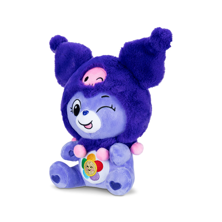 Care Bears x Hello Kitty (Harmony Bear as Kuromi) 25cm Plush