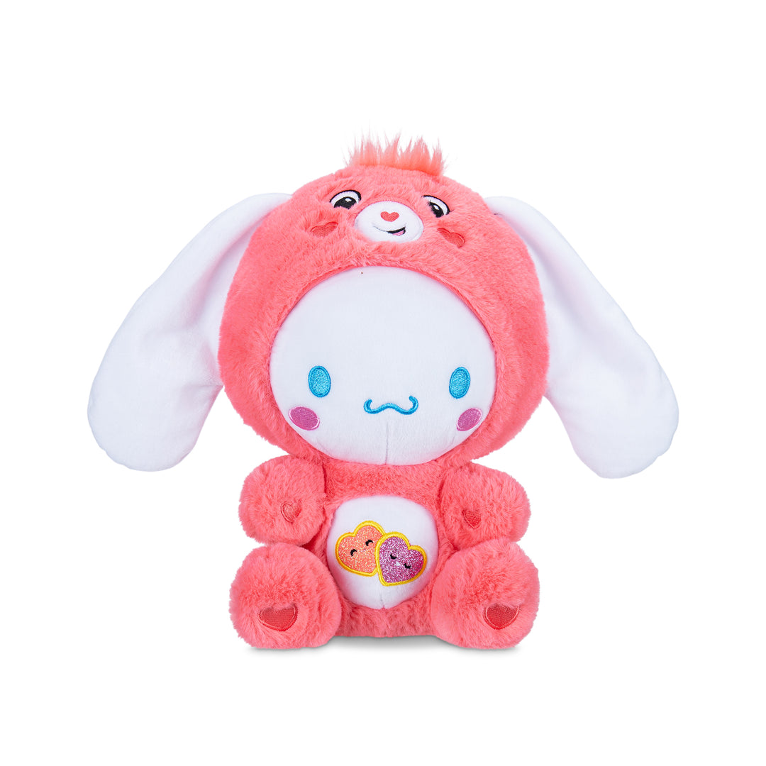 Care Bears x Hello Kitty (Cinnamoroll as Love-A-Lot Bear) 25cm Plush