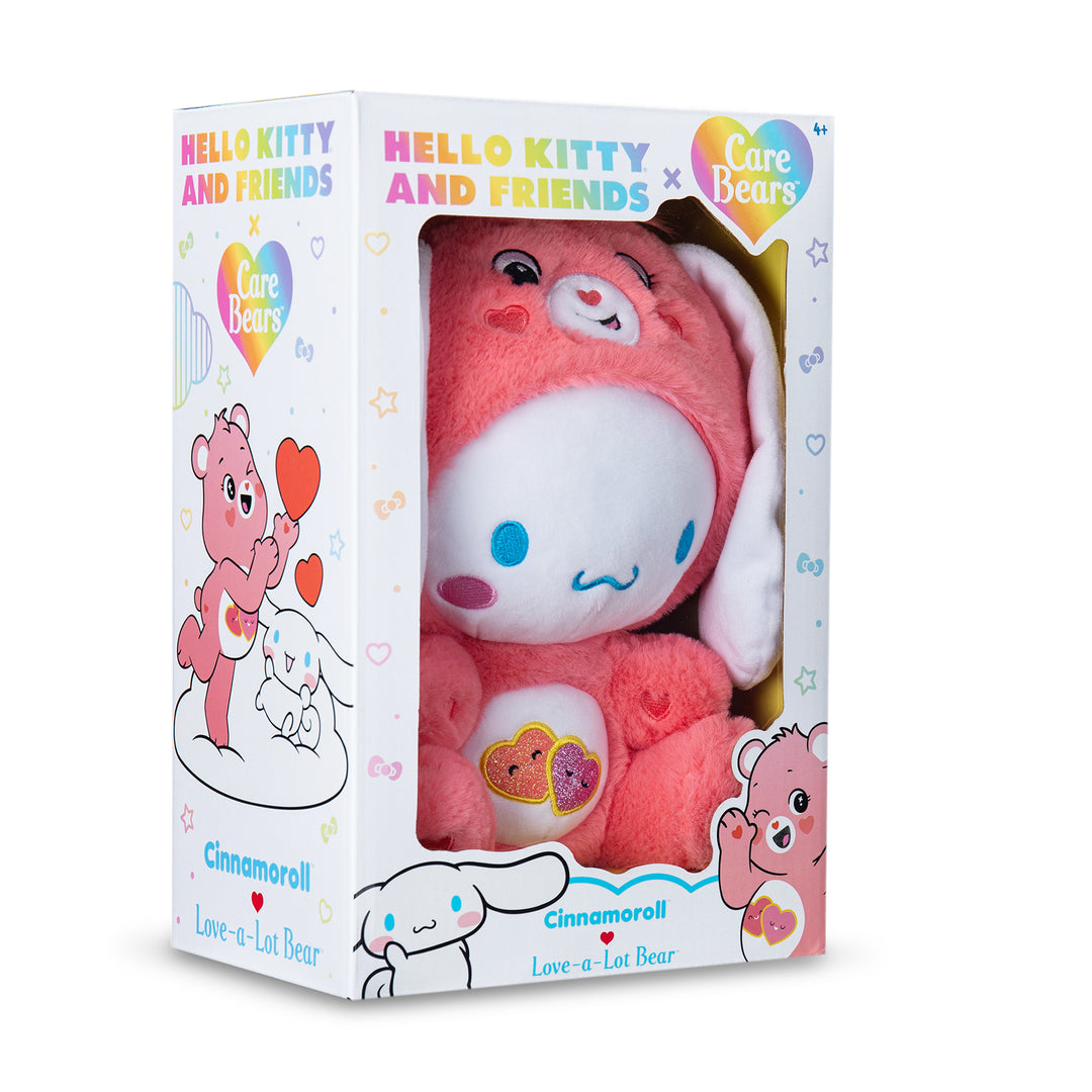 Care Bears x Hello Kitty (Cinnamoroll as Love-A-Lot Bear) 25cm Plush