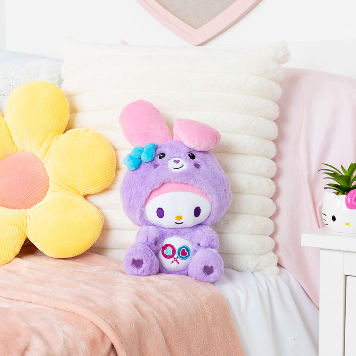 Care Bears x Hello Kitty (My Melody as Share Bear) 25cm Plush