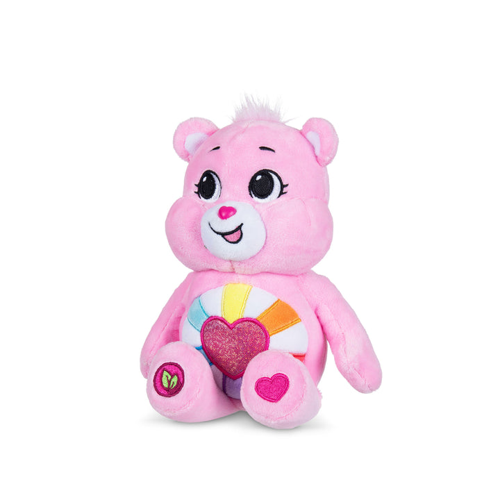 Care Bears Hopeful Heart Bear 22cm Sparkle Eco-Friendly Plush