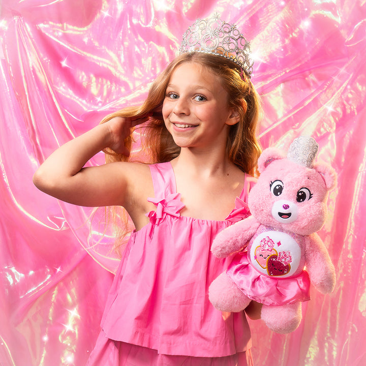 Care Bears x Wicked 2pk Boxed Set (Love-a-Lot Bear as Glinda and Good Luck Bear as Elphaba) 30cm Plush