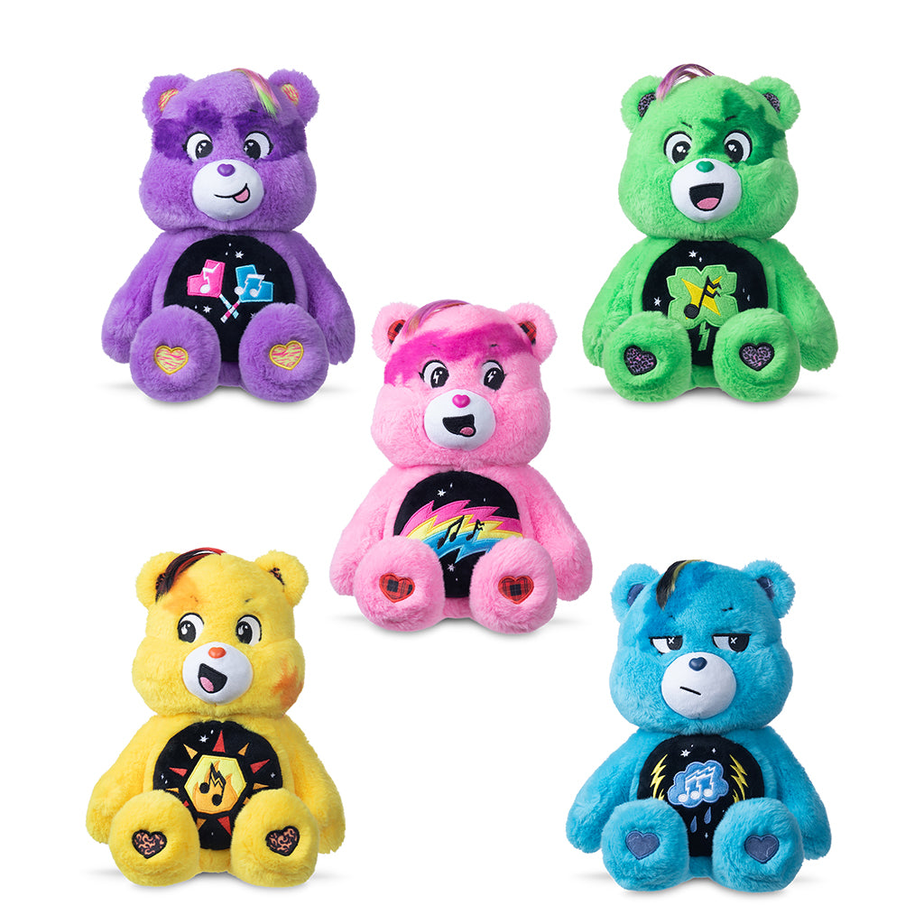 Rock A Lot Grumpy Bear 35cm Plush