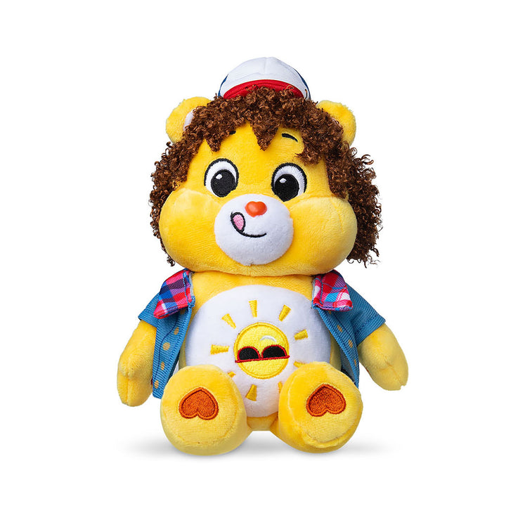Care Bears x Stranger Things - Funshine Bear as Dustin 22cm Plush