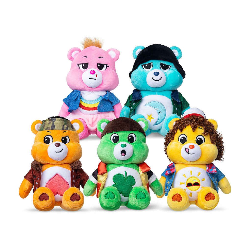 Care Bears x Stranger Things - Funshine Bear as Dustin 22cm Plush