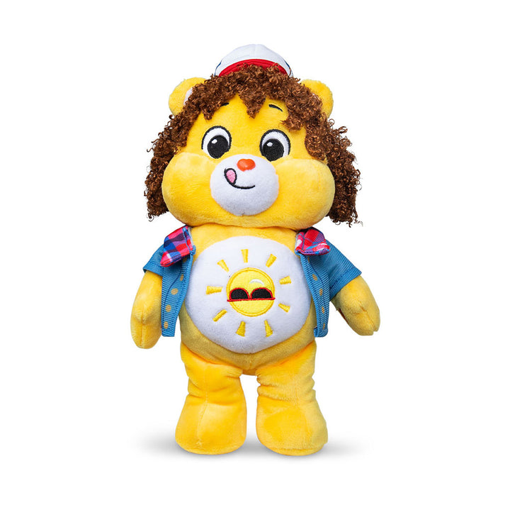 Care Bears x Stranger Things - Funshine Bear as Dustin 22cm Plush