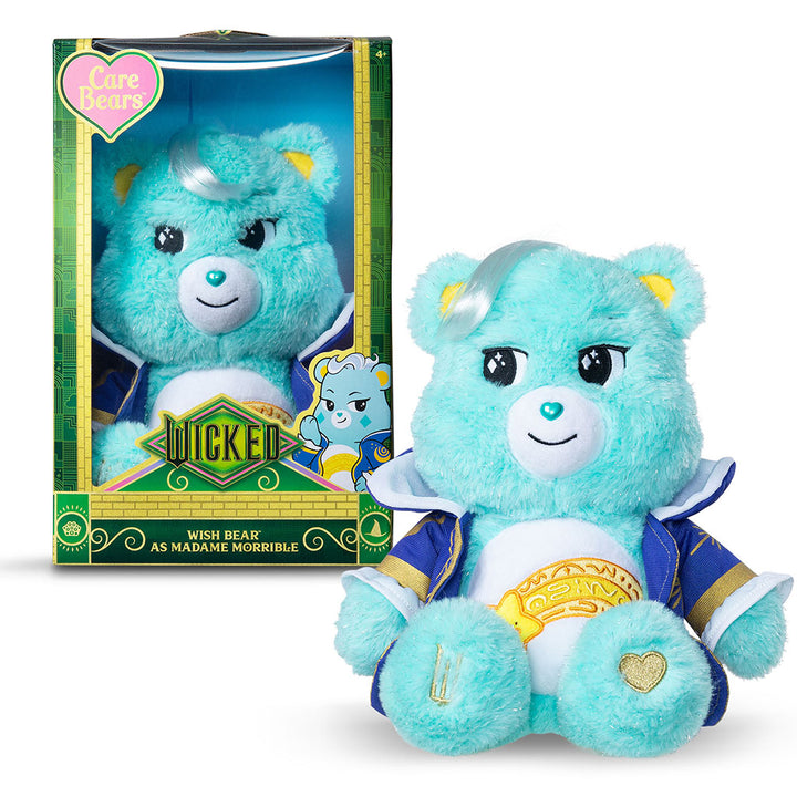 Care Bears x Wicked - Wish Bear as Madame Morrible 30cm Plush