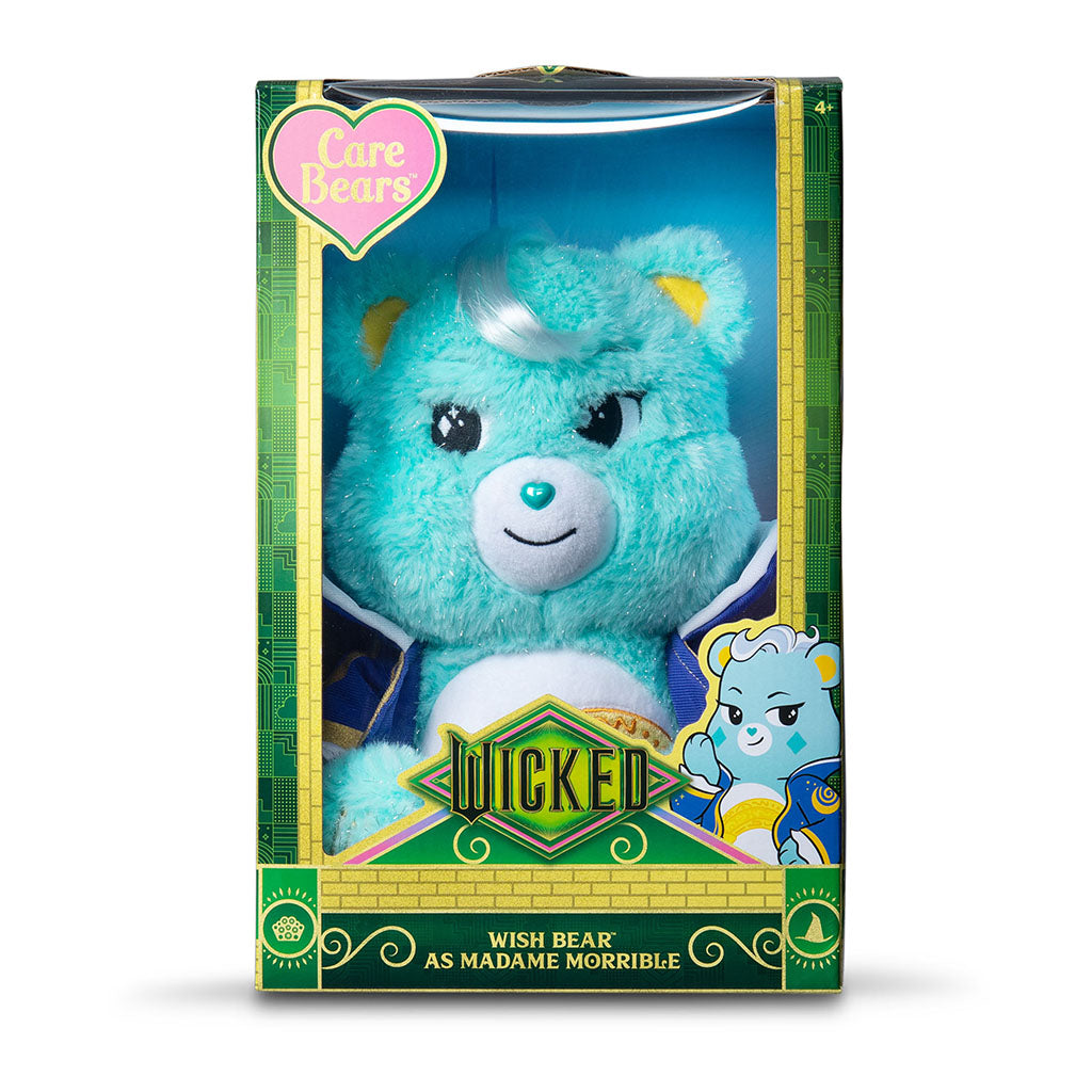 Care Bears x Wicked - Wish Bear as Madame Morrible 30cm Plush