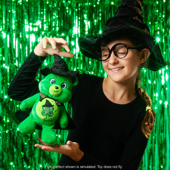 Care Bears x Wicked - Good Luck Bear as Elphaba 22cm Plush