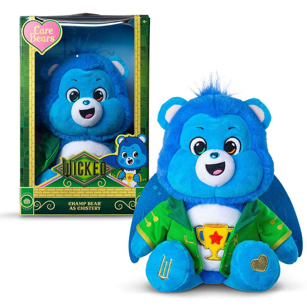 Care Bears x Wicked - Champ Bear as Chistery 30cm Plush