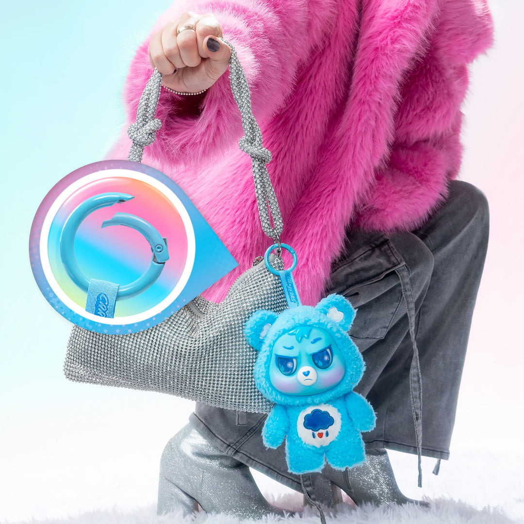 Care Bears Caring Cuties Plush Keychain