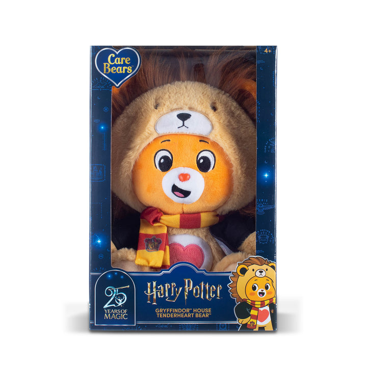 Care Bears x Harry Potter Magic Hoodie Mascot Tenderheart Bear x Gryffindor 30cm Plush