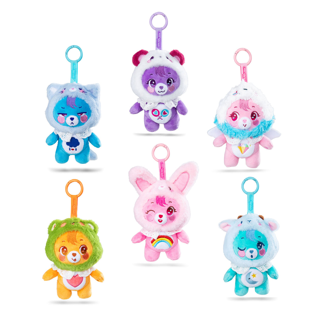Care Bears Sweet Blooms Caring Cutie Companions Plush Keychain Blind Box