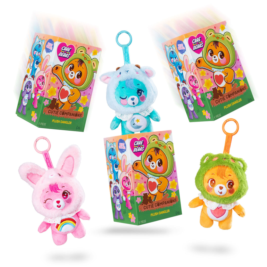 Care Bears Sweet Blooms Caring Cutie Companions Plush Keychain Blind Box