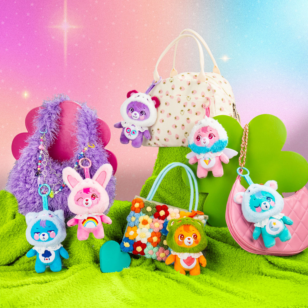 Care Bears Sweet Blooms Caring Cutie Companions Plush Keychain Blind Box