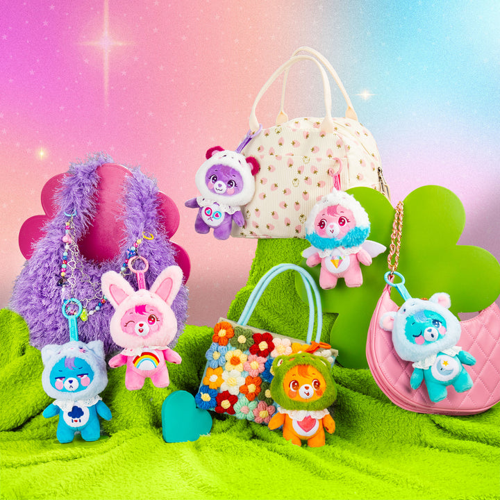 Care Bears Sweet Blooms Caring Cutie Companions Plush Keychain Blind Box