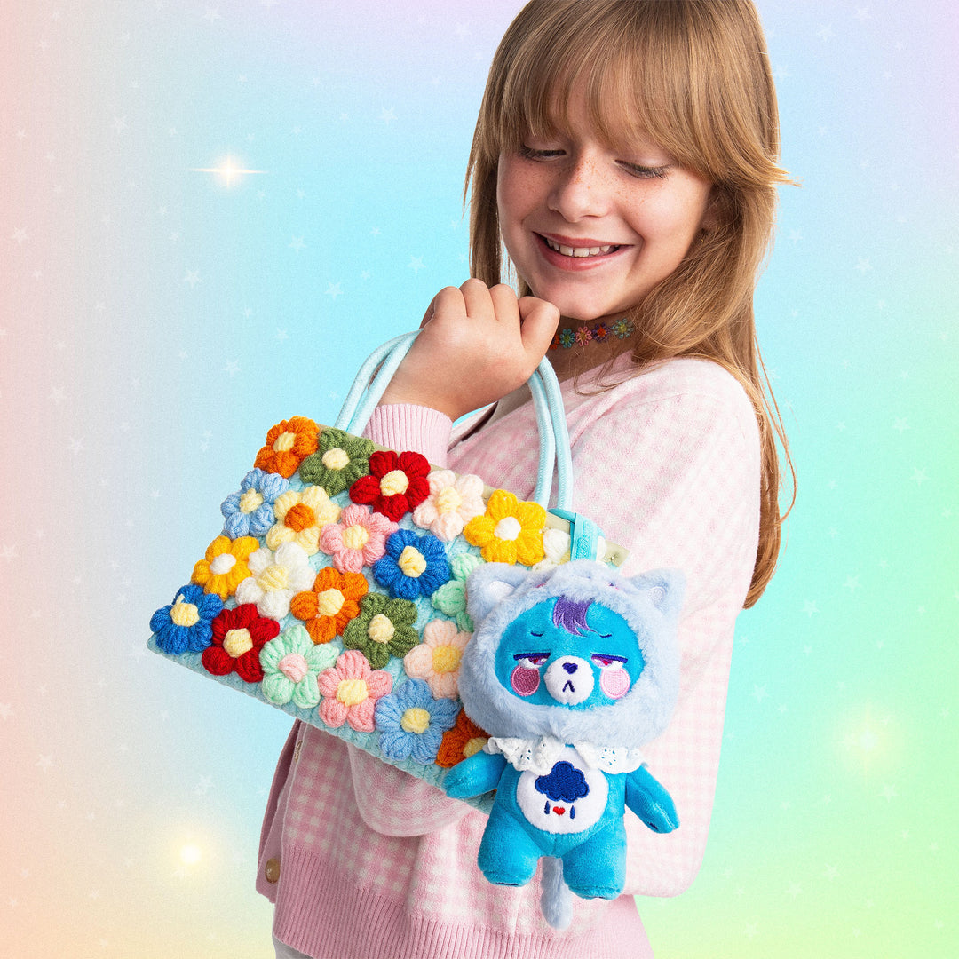 Care Bears Sweet Blooms Caring Cutie Companions Plush Keychain Blind Box