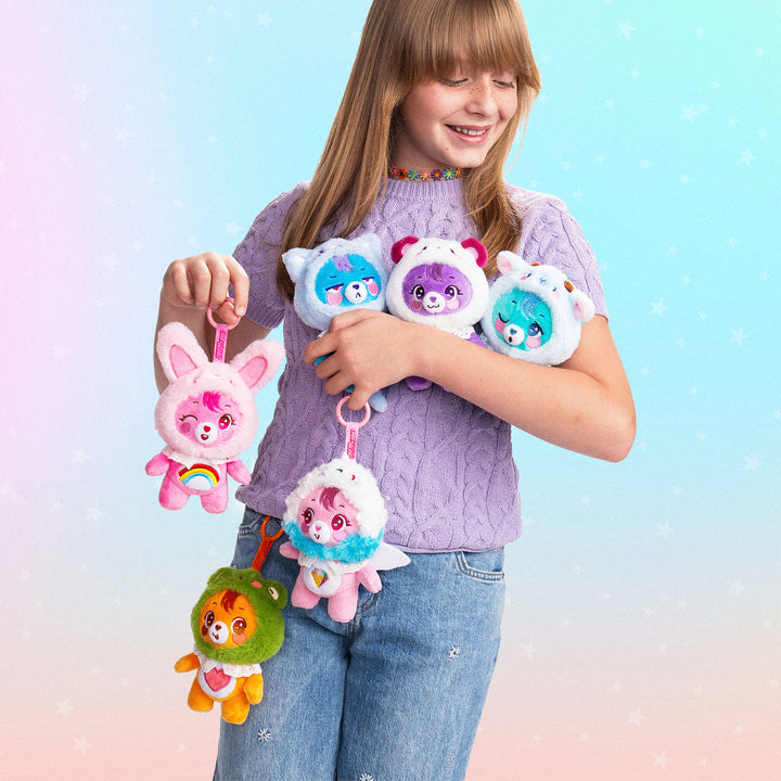 Care Bears Sweet Blooms Caring Cutie Companions Plush Keychain Blind Box