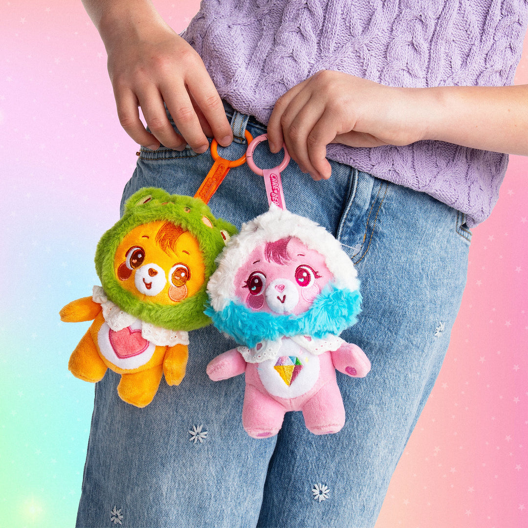 Care Bears Sweet Blooms Caring Cutie Companions Plush Keychain Blind Box