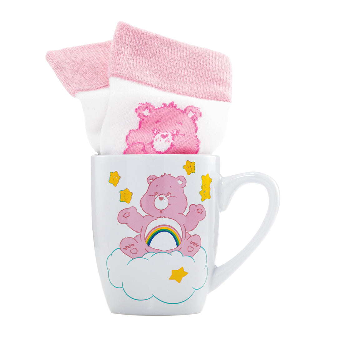 Fun Costumes Cheer Bear Care Bears Slippers for Adults Large/X-Large Fun Costumes Cheer Bear Care Bears Slippers for Adults Large/X-Large