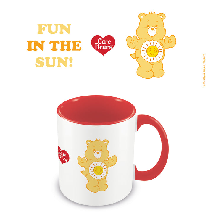 Care Bears Grumpy, Cheer & Funshine Bear Mug 3-Pack Bundle