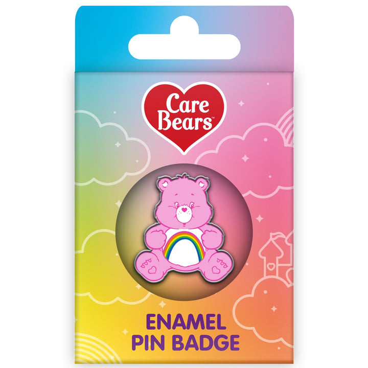 Care Bears Cheer, Share & Good Luck Bear Enamel Pin Badge 3-Pack