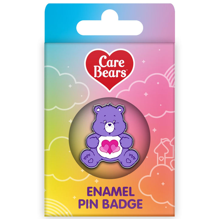 Care Bears Cheer, Share & Good Luck Bear Enamel Pin Badge 3-Pack