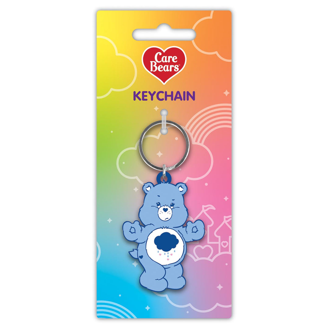 Care Bears Grumpy & Tenderheart Keychain + Angel Baby Badge Bundle
