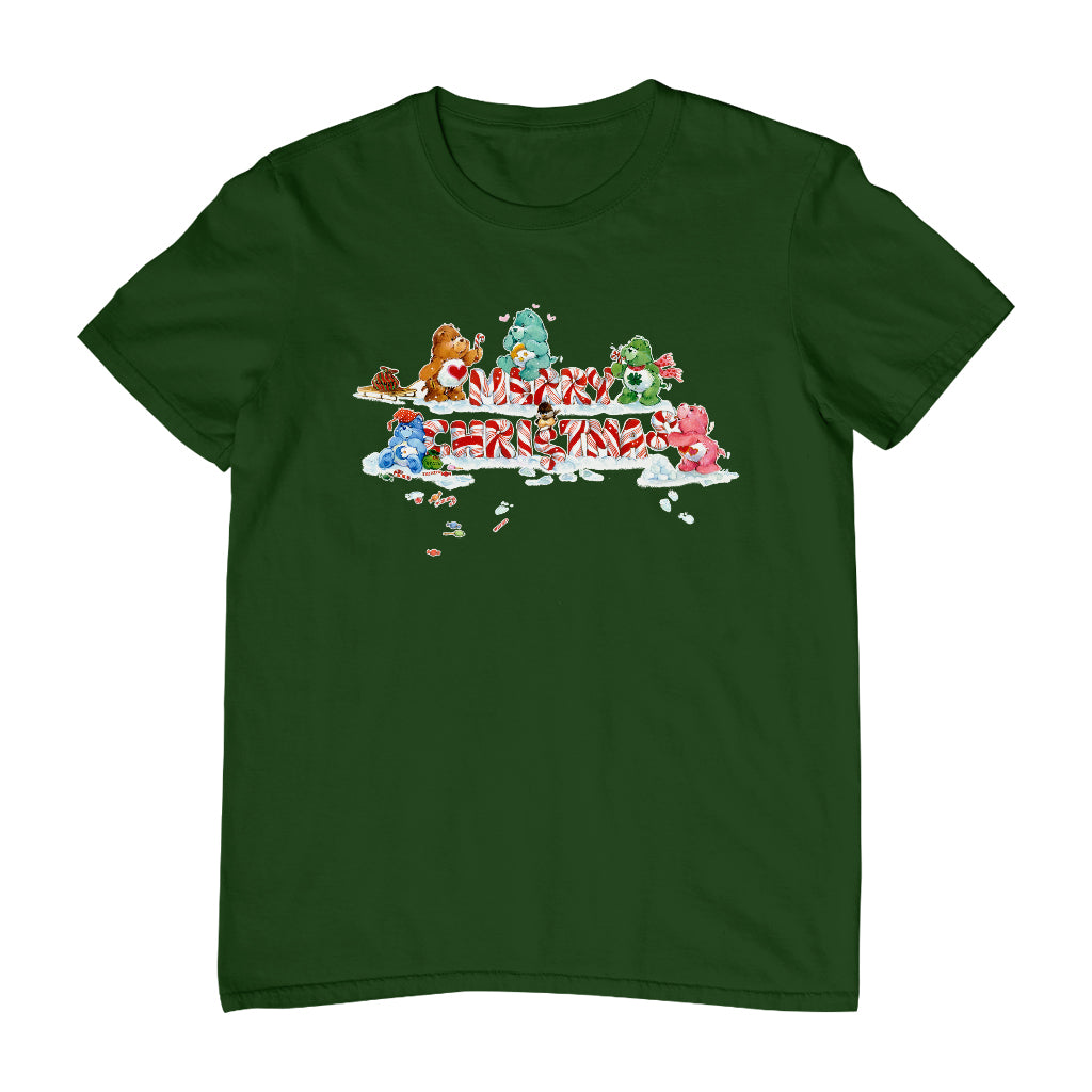 Care Bears Christmas Merry Xmas Candy Cane Men's T-Shirt-Care Bears Store