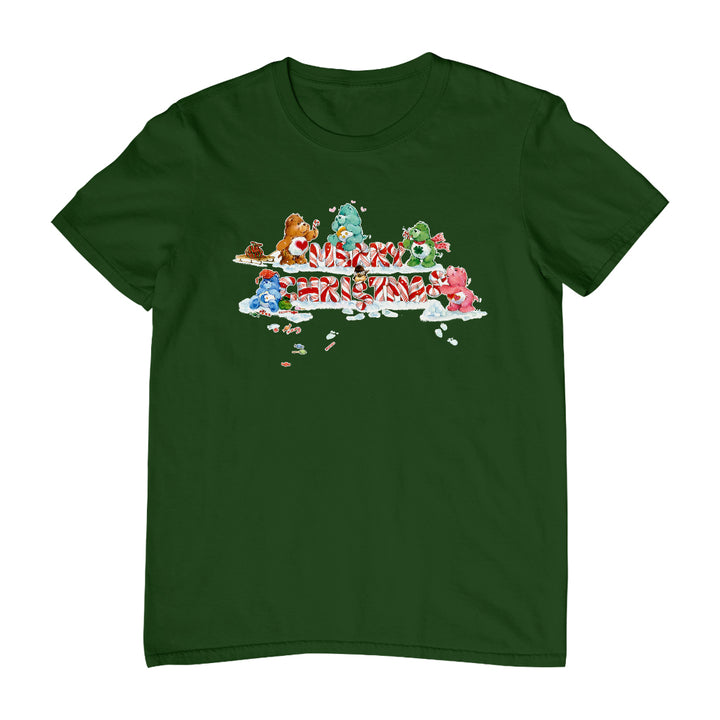 Care Bears Christmas Merry Xmas Candy Cane Men's T-Shirt-Care Bears Store