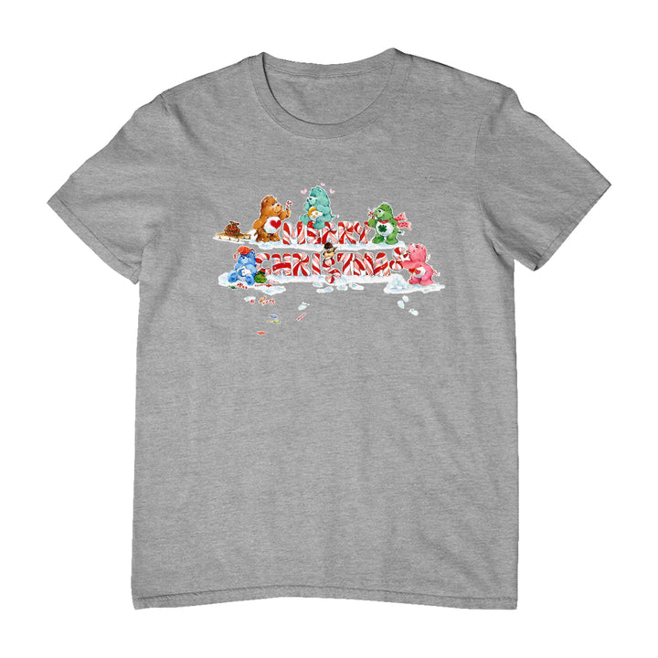 Care Bears Christmas Merry Xmas Candy Cane Men's T-Shirt-Care Bears Store