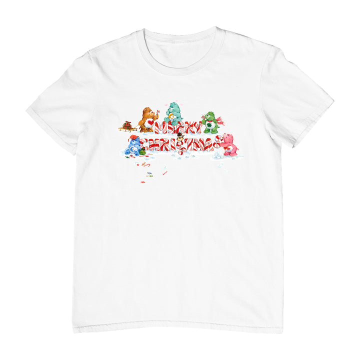 Care Bears Christmas Merry Xmas Candy Cane Men's T-Shirt-Care Bears Store