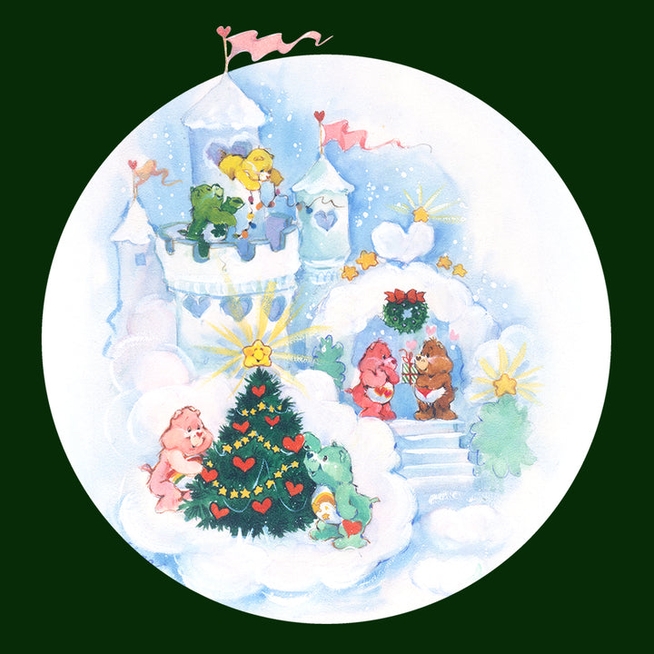 Care Bears Christmas Snow Castle Kids T-Shirt-Care Bears Store