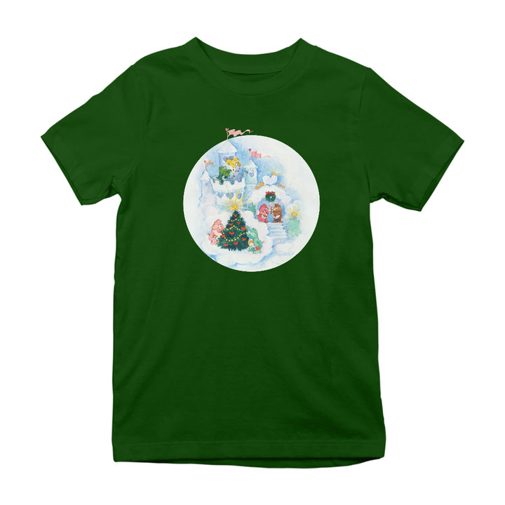 Care Bears Christmas Snow Castle Kids T-Shirt-Care Bears Store