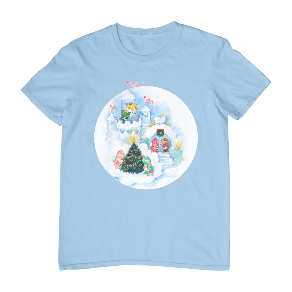 Care Bears Christmas Snow Castle Men's T-Shirt-Care Bears Store