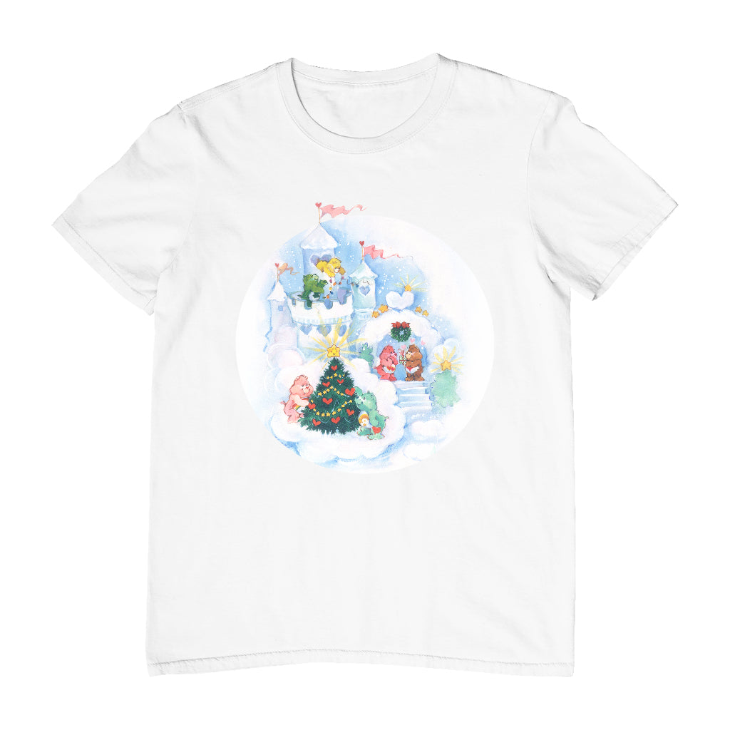 Care Bears Christmas Snow Castle Men's T-Shirt-Care Bears Store