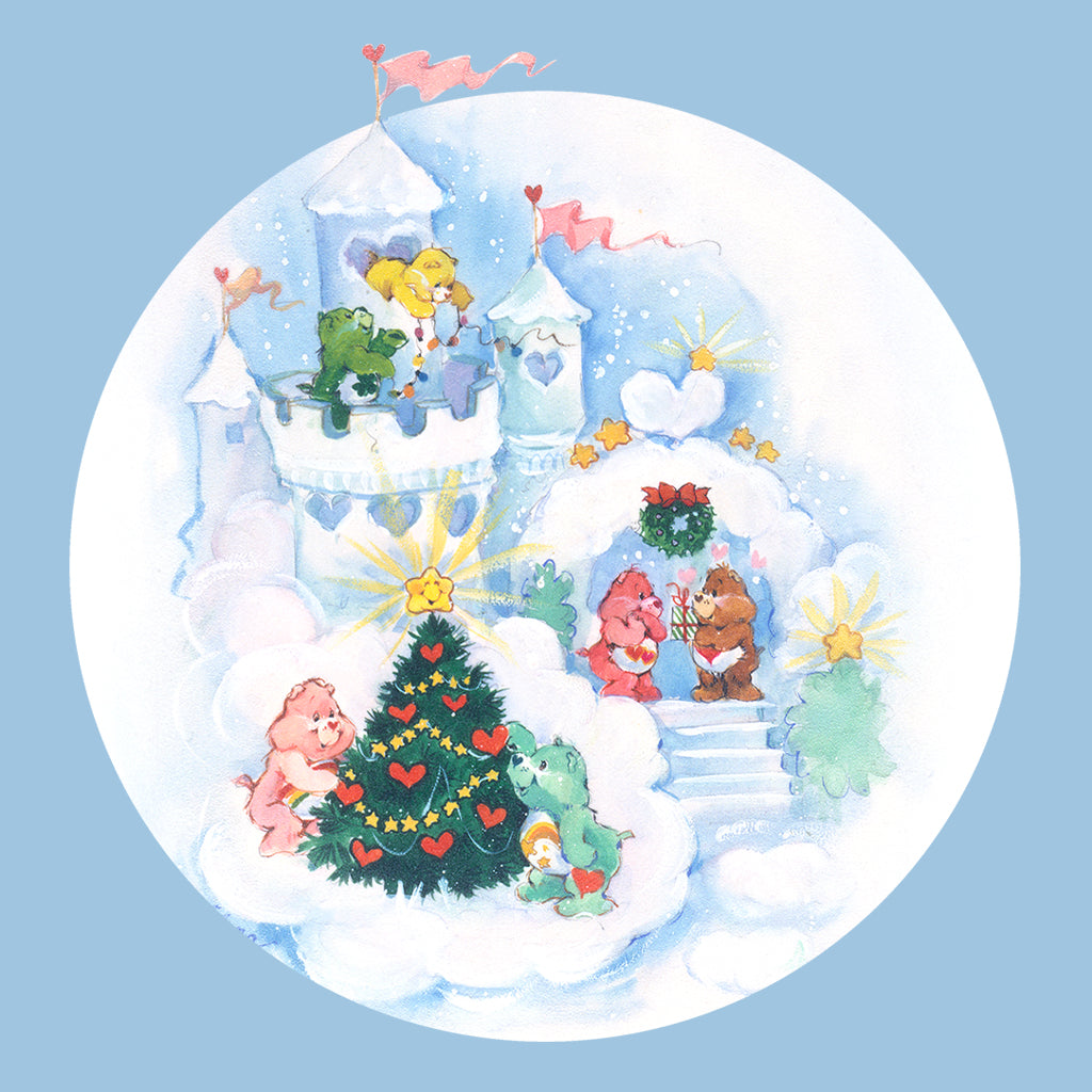 Care Bears Christmas Snow Castle Women's T-Shirt-Care Bears Store