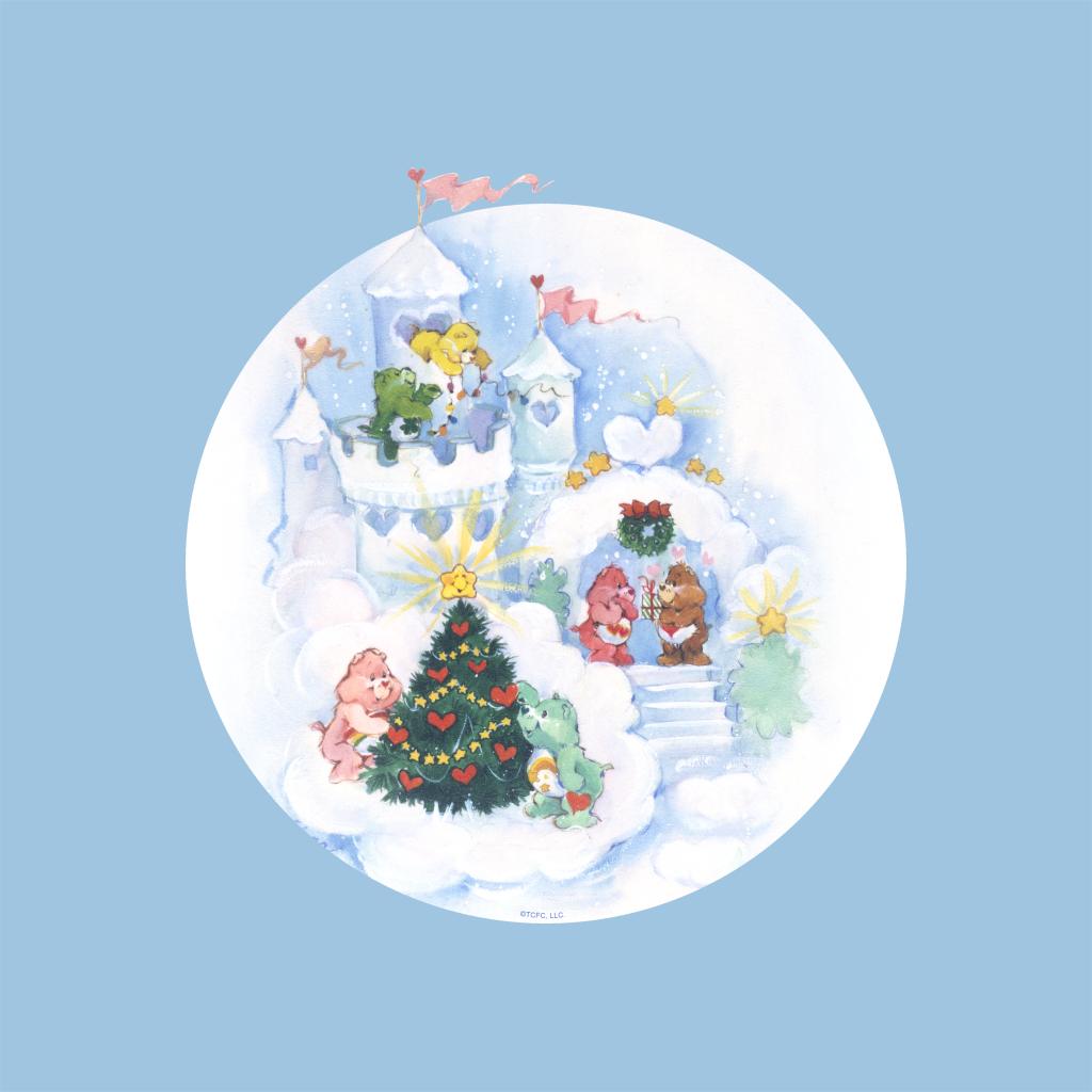 Christmas Snow Castle A4 Print-Care Bears Store