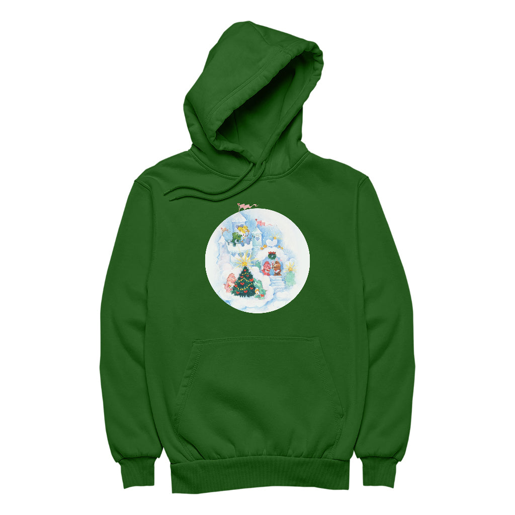 Care Bears Christmas Snow Castle Women's Hooded Sweatshirt-Care Bears Store