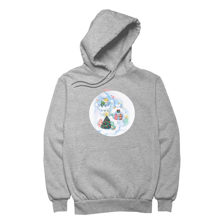 Care Bears Christmas Snow Castle Women's Hooded Sweatshirt-Care Bears Store
