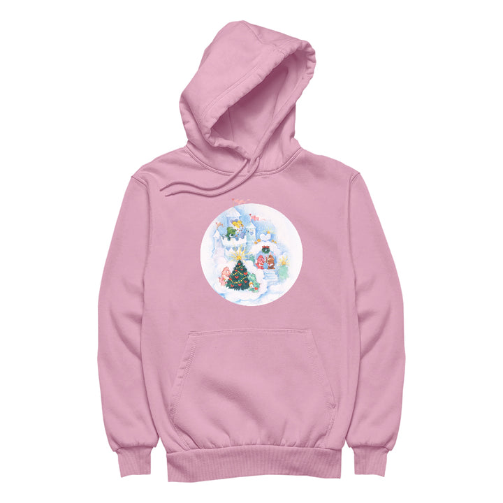 Care Bears Christmas Snow Castle Women's Hooded Sweatshirt-Care Bears Store