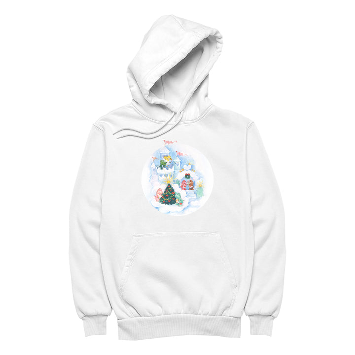 Care Bears Christmas Snow Castle Women's Hooded Sweatshirt-Care Bears Store