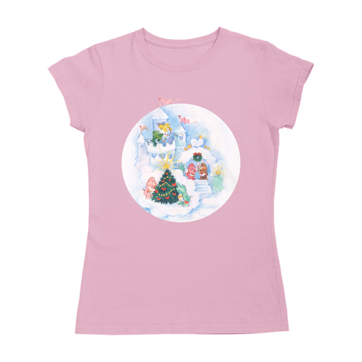 Care Bears Christmas Snow Castle Women's T-Shirt-Care Bears Store